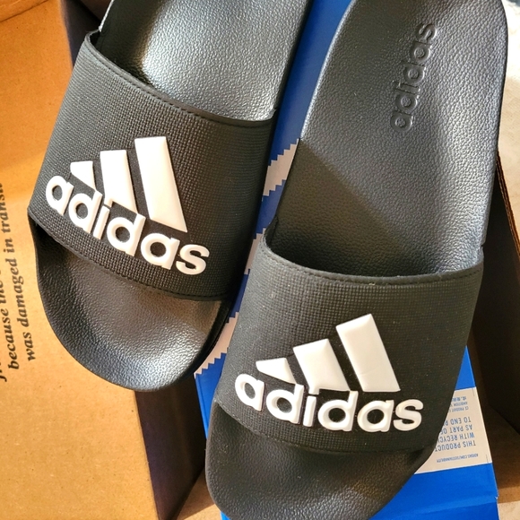 Nwb Mens Adidas Slides Adilette Light 
